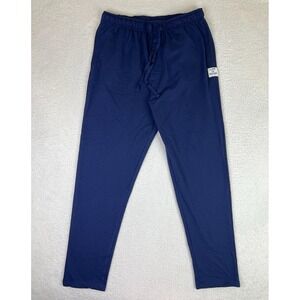 Life Is Good Pajama Pants Mens Large Blue Jersey Sleepwear Lounge Drawstring